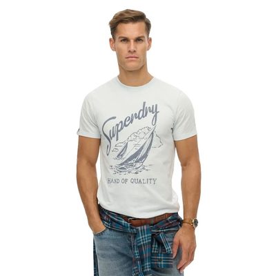 SUPERDRY Lo Fi Dockside Short T恤 有機棉 寬鬆版型 正品歐洲代購 [142784929]