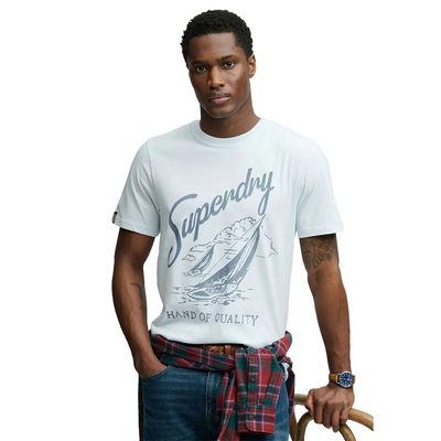 SUPERDRY Lo Fi Dockside Short T恤 有機棉 寬鬆版型 正品歐洲代購 [142784930]