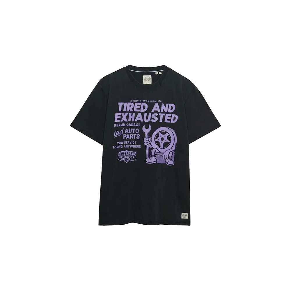 SUPERDRY Local Business Loose T恤 有機棉 寬鬆版型 正品歐洲代購 [142784934]