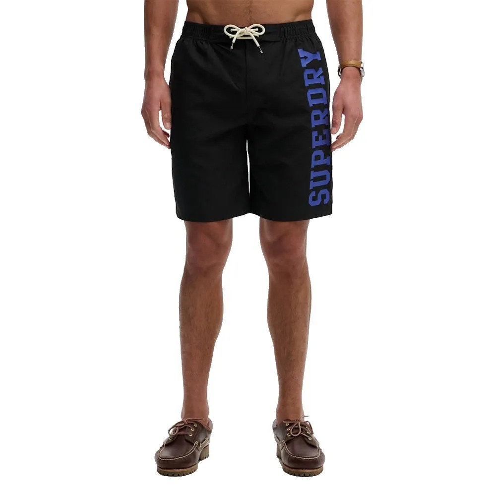 SUPERDRY Logo 19 Swimming 短褲 環保材質 寬鬆版型 正品歐洲代購 [142784936]