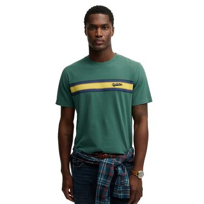 SUPERDRY Outdoor Stripe Logo T恤 耐磨 有機棉 正品歐洲代購 [142785020]