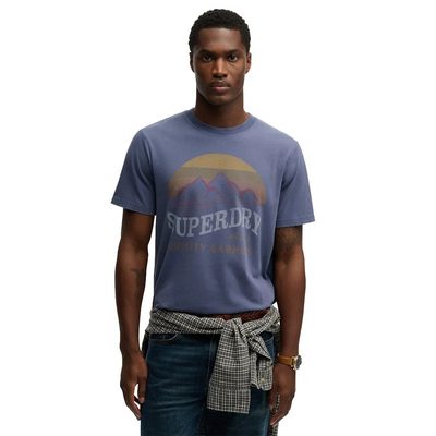 SUPERDRY Outdoors Mountain Re T恤 有機棉 寬鬆剪裁 正品歐洲代購 [142785029]