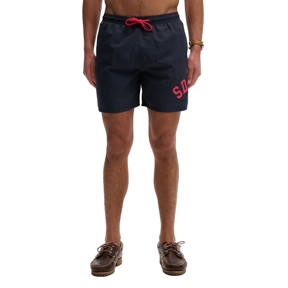 SUPERDRY Printed Logo 16 Swim 短褲 快乾 網眼內襯 正品歐洲代購 [142785093]