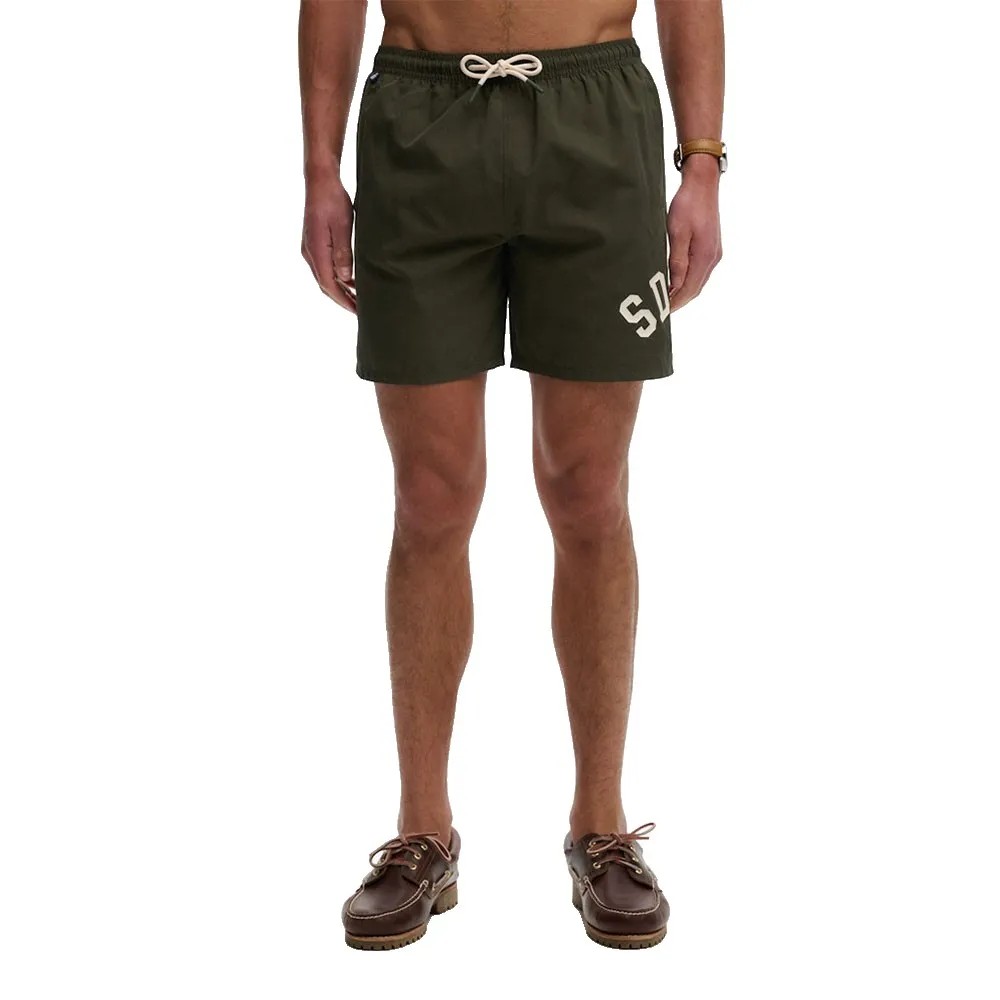 SUPERDRY Printed Logo 16 Swim 短褲 網眼內裡 後口袋 正品歐洲代購 [142785095]