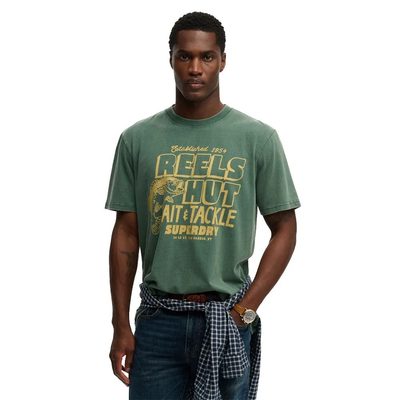 SUPERDRY Roadside Trade Loose T恤 有機棉 寬鬆版型 正品歐洲代購 [142785124]