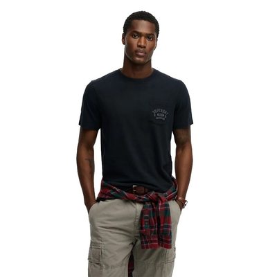 SUPERDRY Vintage Prep Pocket T恤 復古 有機棉 正品歐洲代購 [142785258]