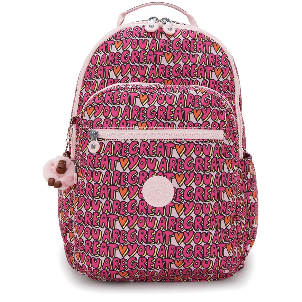 KIPLING Seoul College Extra 後背包 大容量 防潑水 正品歐洲代購 [142797298]