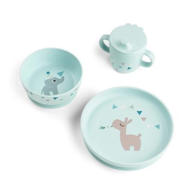 DONE BY DEER Deer Celebration Foodie Suction Cup Tableware 餐盤組 正品代購