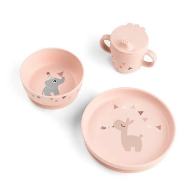 DONE BY DEER Deer Celebration Foodie Suction Cup Tableware 餐盤組 正品代購