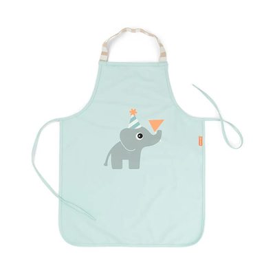 DONE BY DEER Deer Celebration Waterproof Apron 圍兜口水巾 正品代購