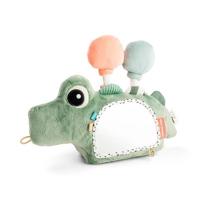 DONE BY DEER Deer Croco Activity Floor Mirror 嬰兒玩具 正品代購