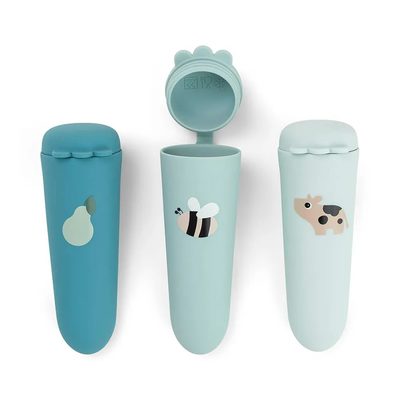 DONE BY DEER Deer Dotti Silicone Popsicle Molds 3 Pack 餐盤組 正品代購