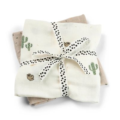 DONE BY DEER Deer Lalee Muslin Cloths 睡眠寢具 2件組 正品代購