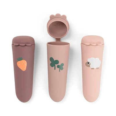 DONE BY DEER Deer Sheepy Silicone Popsicle Molds 3 Pack 餐盤組 正品代購