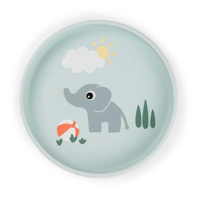 DONE BY DEER Deer Stick Stay Playground Silicone Plate 餐盤組 正品代購