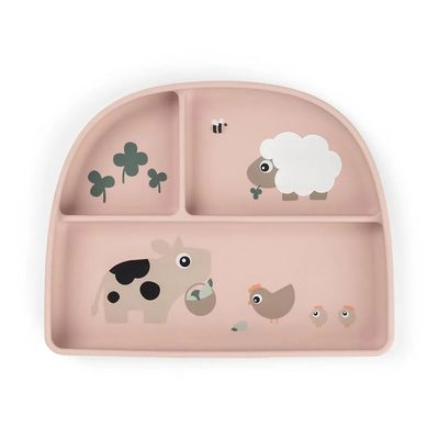DONE BY DEER Deer Stick Stay Tiny Farm Compartmented Plate 餐盤組 正品代購