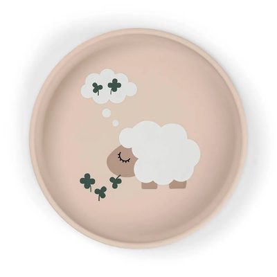 DONE BY DEER Deer Stick Stay Tiny Farm Silicone Plate 餐盤組 正品代購
