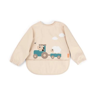 DONE BY DEER Deer Tiny Farm Pocket Sleeves 圍兜口水巾 正品代購