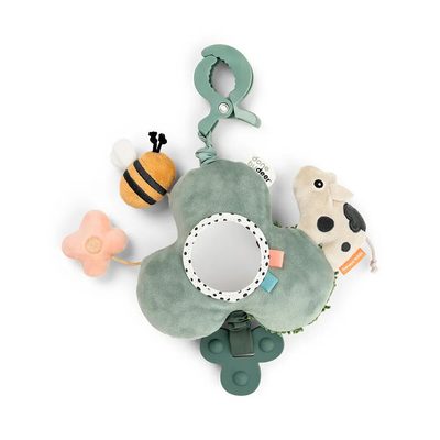DONE BY DEER Deer Tiny Farm Clip Activity Mirror 嬰兒玩具 正品代購