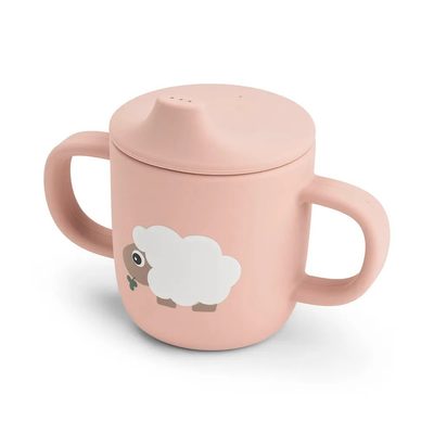 DONE BY DEER Deer Tiny Farm Silicone Cup Spout 2 Handles 餐盤組 正品代購