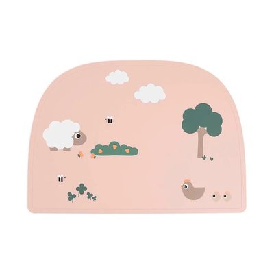 DONE BY DEER Deer Tiny Farm Silicone Placemat 餐盤組 正品代購
