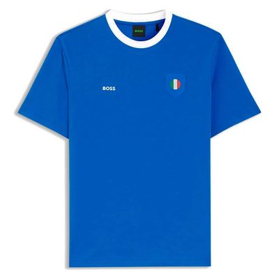 BOSS Bc Lux Short Sleeve T恤 舒適 經典 百搭 男款 正品歐洲代購 [142821587]