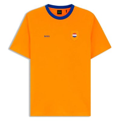 BOSS Bc Lux Short Sleeve T恤 舒適 經典 百搭 男款 正品歐洲代購 [142821589]