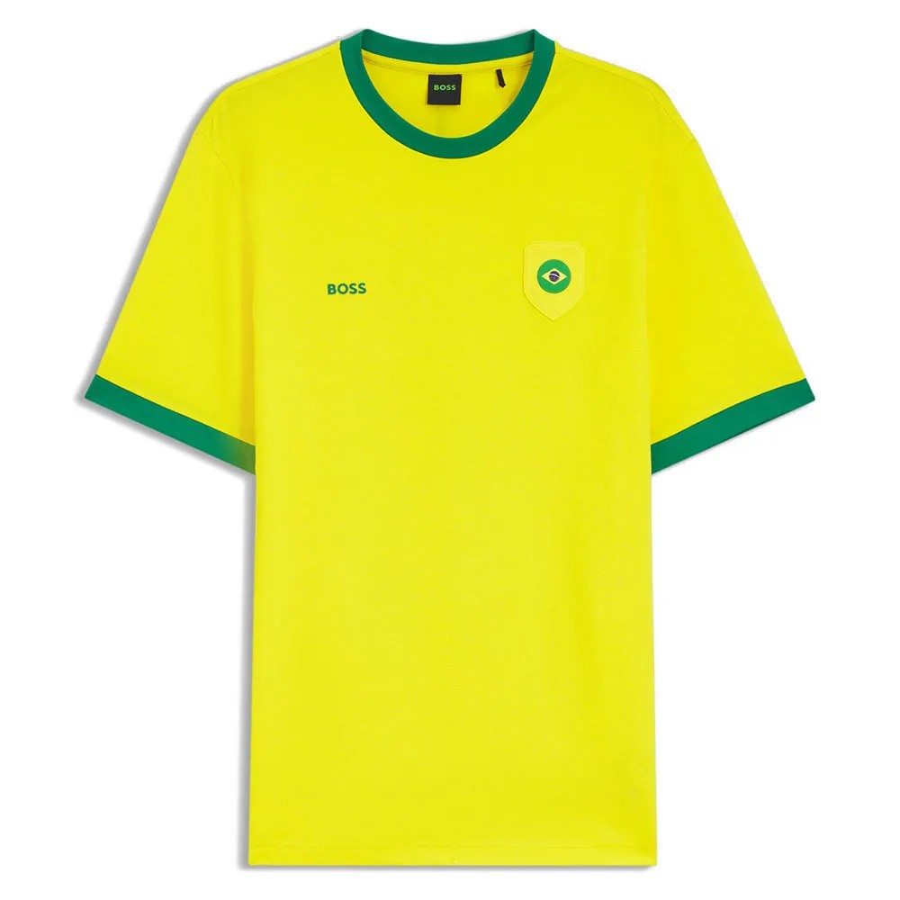 BOSS Bc Lux Short Sleeve T恤 舒適 經典 百搭 男款 正品歐洲代購 [142821591]