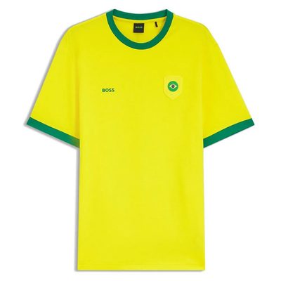 BOSS Bc Lux Short Sleeve T恤 舒適 經典 百搭 男款 正品歐洲代購 [142821591]