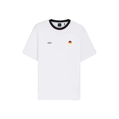 BOSS Bc Lux Short Sleeve T恤 舒適 經典 百搭 男款 正品歐洲代購 [142821593]