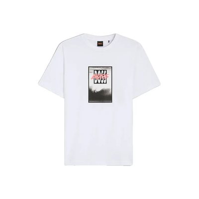BOSS Dj Short Sleeve T Sh T恤 透氣 輕量 舒適 男款 正品歐洲代購 [142821691]