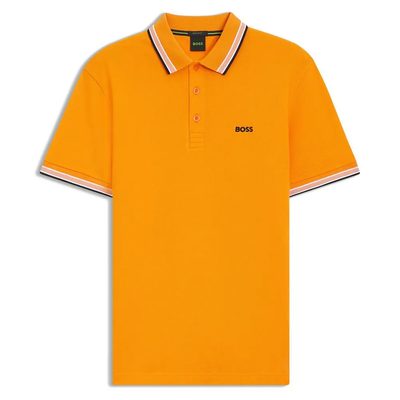 BOSS Paddy Short Sleeve POLO衫 透氣 舒適 有領 休閒 正品歐洲代購 [142822096]