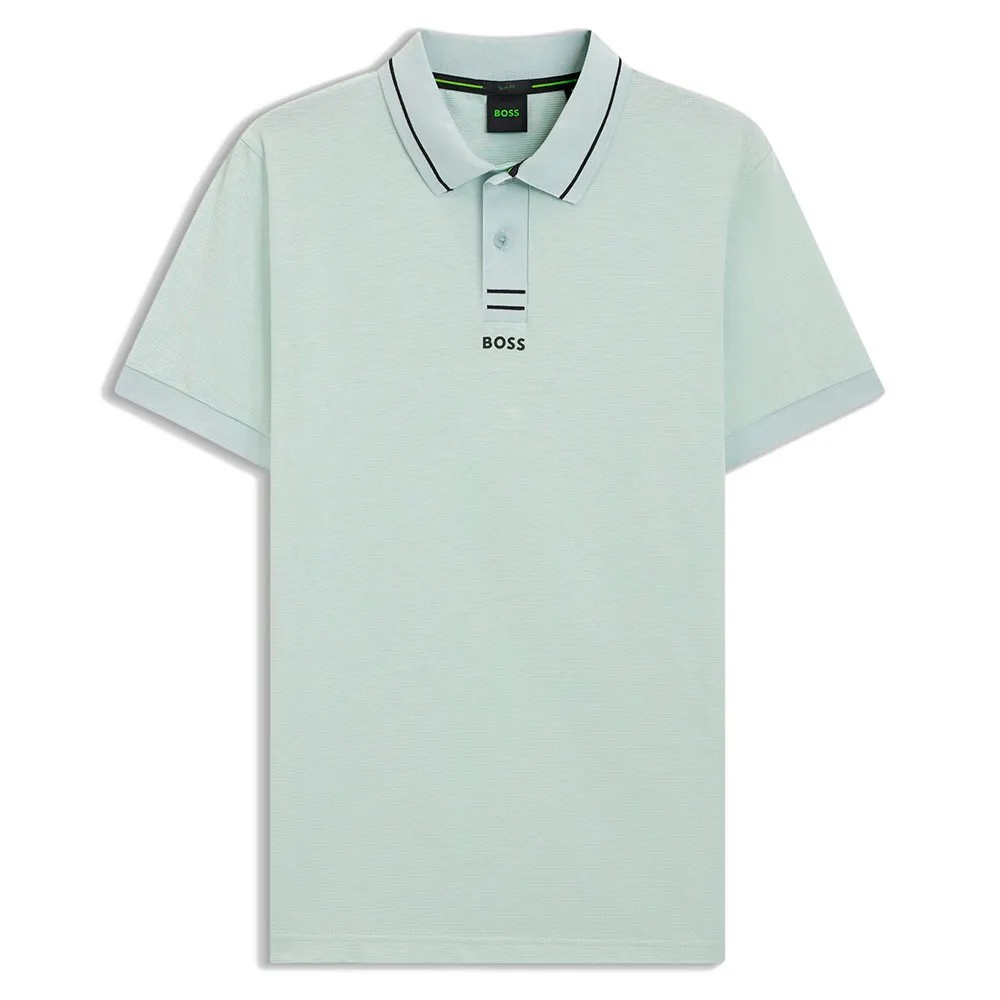 BOSS Paule Short Sleeve POLO衫 修身 網眼 有領 休閒 正品歐洲代購 [142822178]