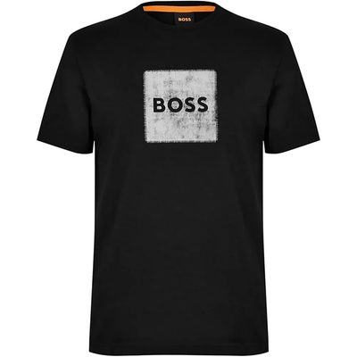 BOSS Stitch Short Sleeve T恤 透氣 輕量 舒適 男款 正品歐洲代購 [142822385]