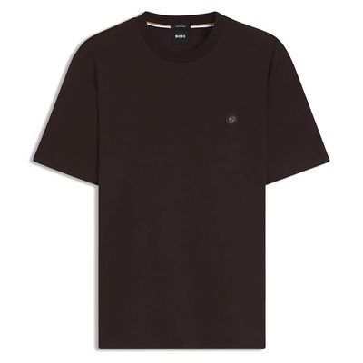 BOSS Taut Short Sleeve T T恤 絲光棉 簡約設計 男款 正品歐洲代購 [142822413]
