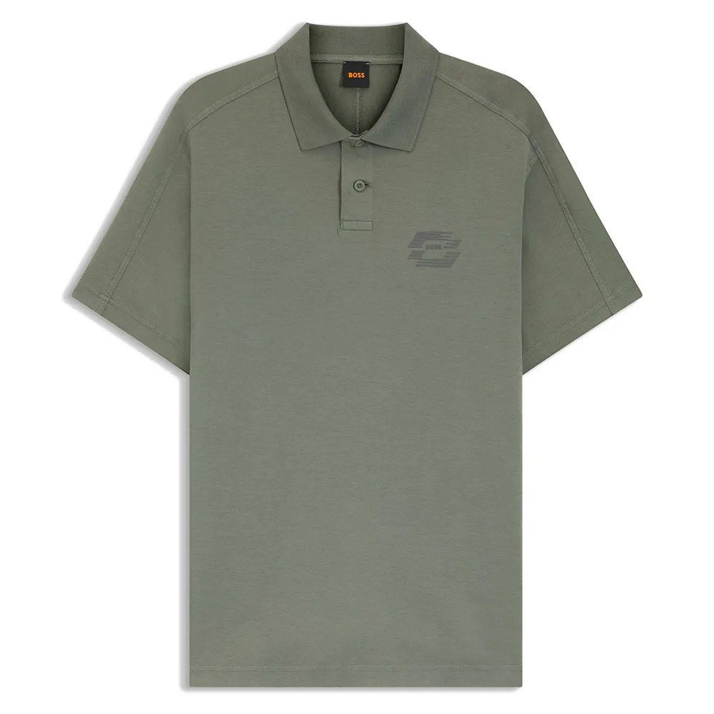 BOSS Techno Short Sleeve POLO衫 純棉 透氣 男款 正品歐洲代購 [142822439]