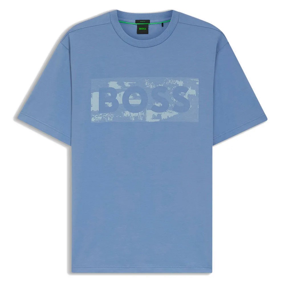 BOSS Globe Logopattern Sh T恤 透氣 舒適 經典 男款 正品歐洲代購 [142850609]