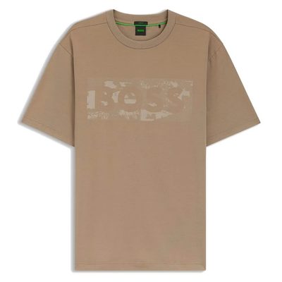 BOSS Globe Logopattern Sh T恤 透氣 舒適 經典 男款 正品歐洲代購 [142850610]
