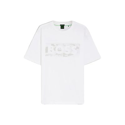 BOSS Globe Logopattern Sh T恤 純棉 彈性 男款 正品歐洲代購 [142850611]