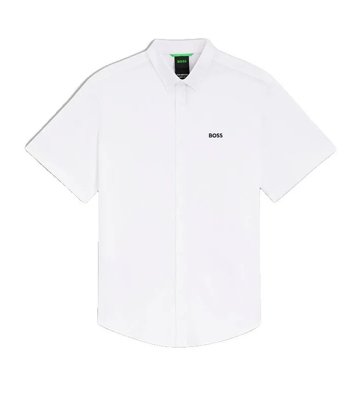BOSS Motion Short Sleeve 純棉 抗皺 透氣 男款 正品歐洲代購 [142850653]