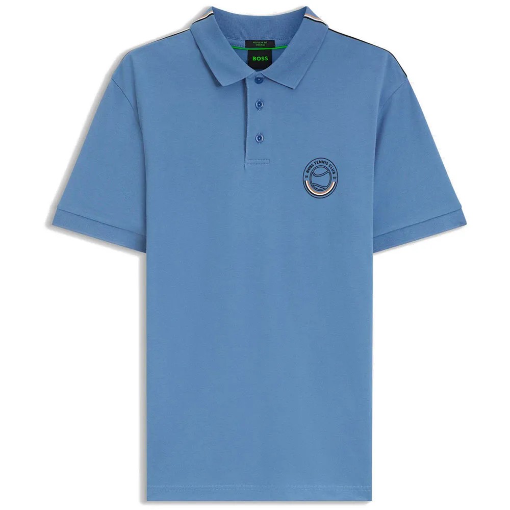 BOSS Open Short Sleeve POLO衫 透氣 舒適 有領 休閒 正品歐洲代購 [142850667]