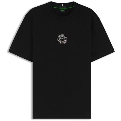 BOSS Open Short Sleeve T T恤 舒適 經典 百搭 男款 正品歐洲代購 [142850669]