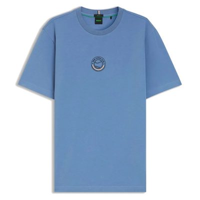 BOSS Open Short Sleeve T T恤 舒適 經典 百搭 男款 正品歐洲代購 [142850670]
