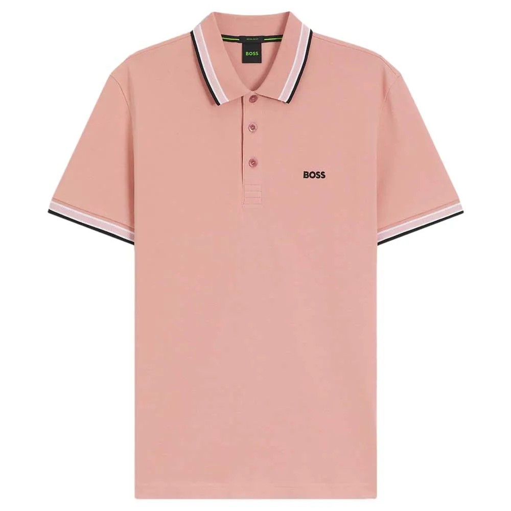 BOSS Paddy Short Sleeve POLO衫 透氣 舒適 有領 休閒 正品歐洲代購 [142850673]