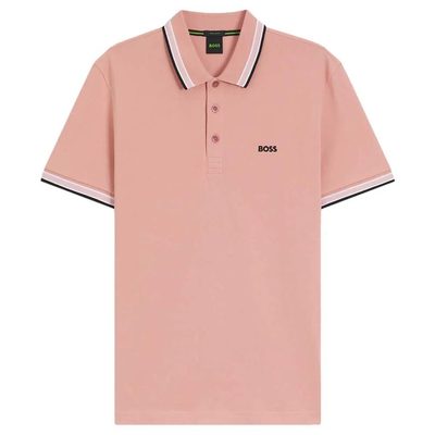 BOSS Paddy Short Sleeve POLO衫 透氣 舒適 有領 休閒 正品歐洲代購 [142850673]