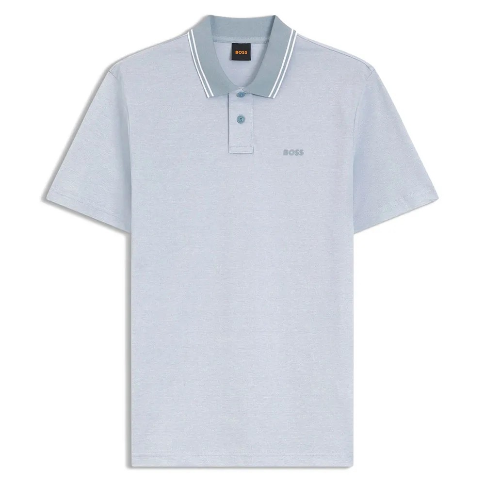 BOSS Pe Oxford New Short POLO衫 純棉 透氣 男款 正品歐洲代購 [142850679]