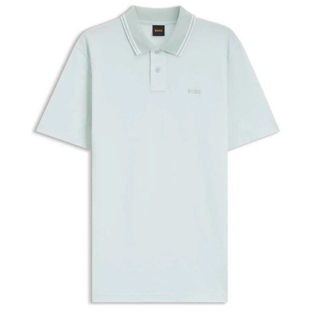 BOSS Pe Oxford New Short POLO衫 純棉 舒適 正品歐洲代購 [142850681]