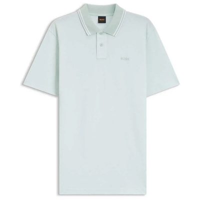 BOSS Pe Oxford New Short POLO衫 純棉 舒適 正品歐洲代購 [142850681]