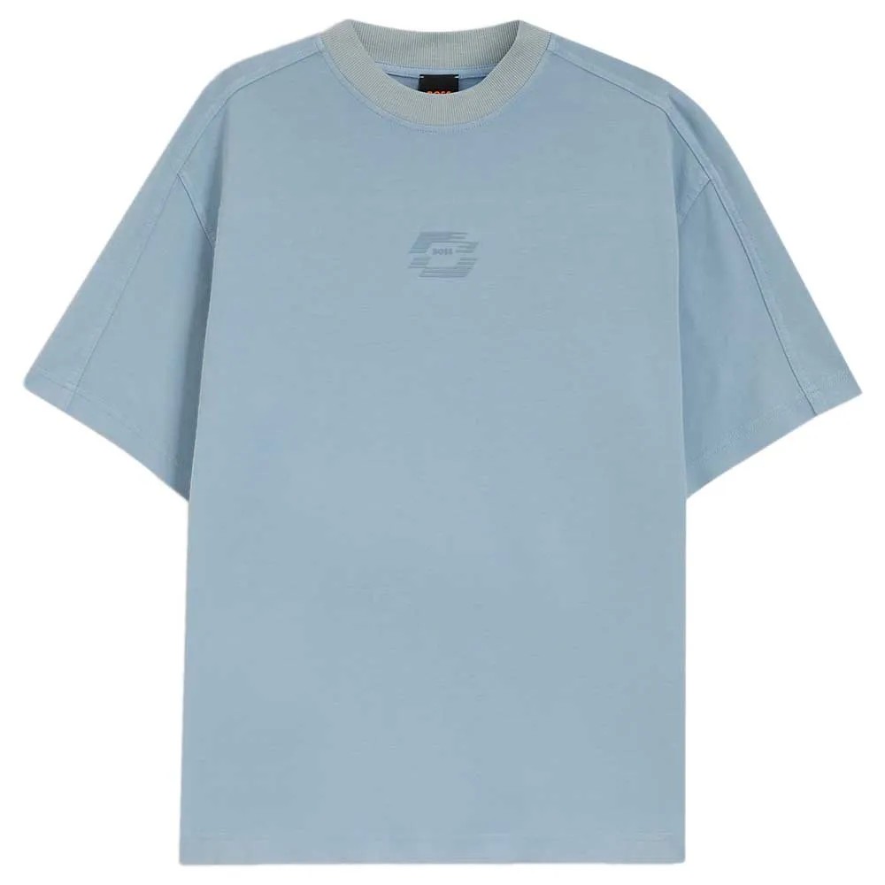 BOSS Techno Short Sleeve T恤 舒適 經典 百搭 男款 正品歐洲代購 [142850726]