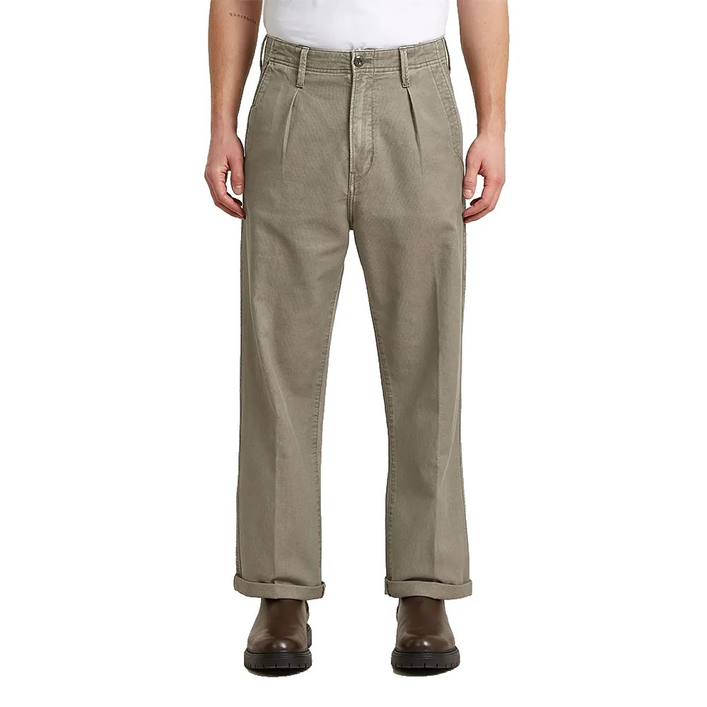 G-STAR RAW Star Pleated Relaxed 長褲 舒適 耐磨 正品歐洲代購 [142853117]